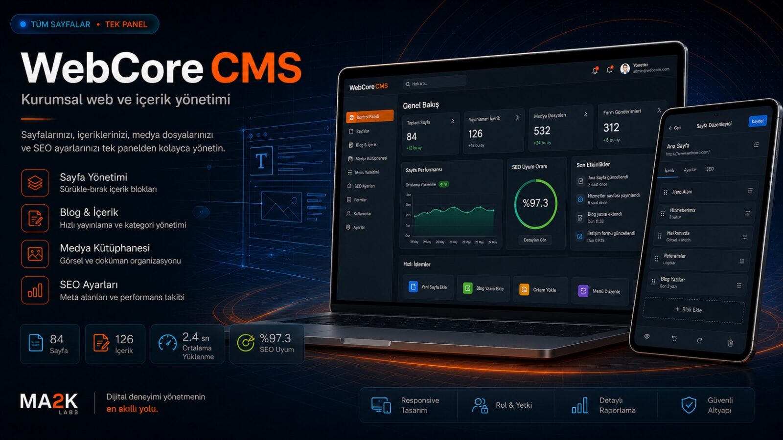Web CRM Yönetim Sistemi